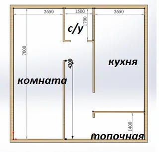 примерная схема нового дома