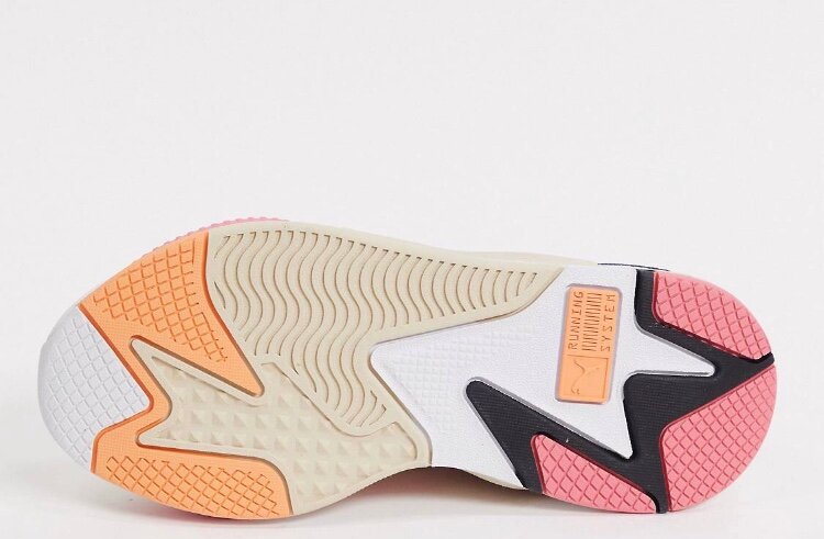 Кроссовки с розовыми вставками Puma RS-X3 Mesh Pop