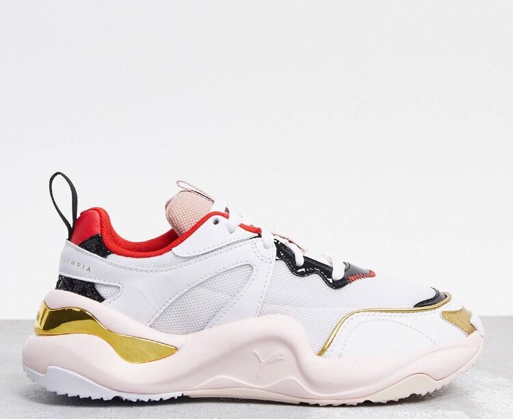 Белые кроссовки Puma & Sharlotte Olympia