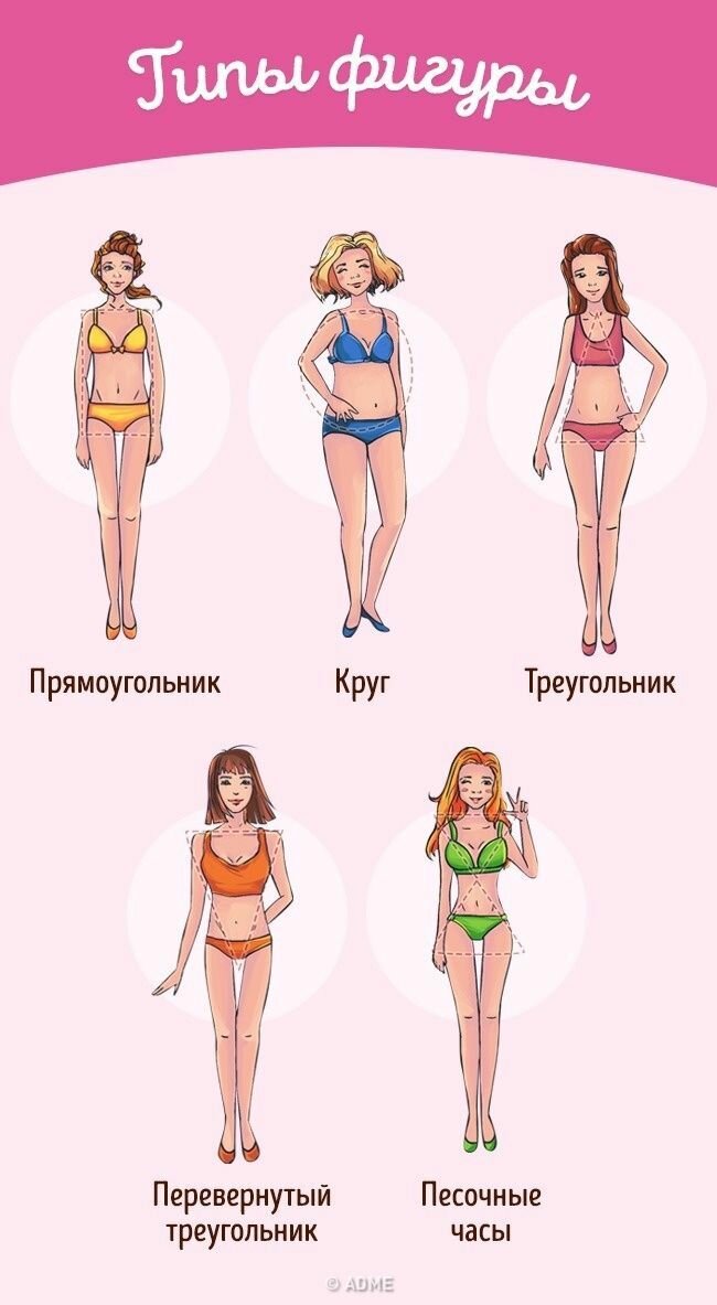 Типы женских фигур
