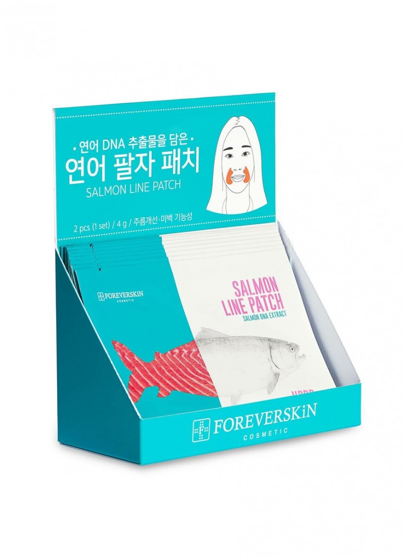 Набор Патчей для носогубных складок увлажняющих Foreverskin Salmon с ДНК лосося