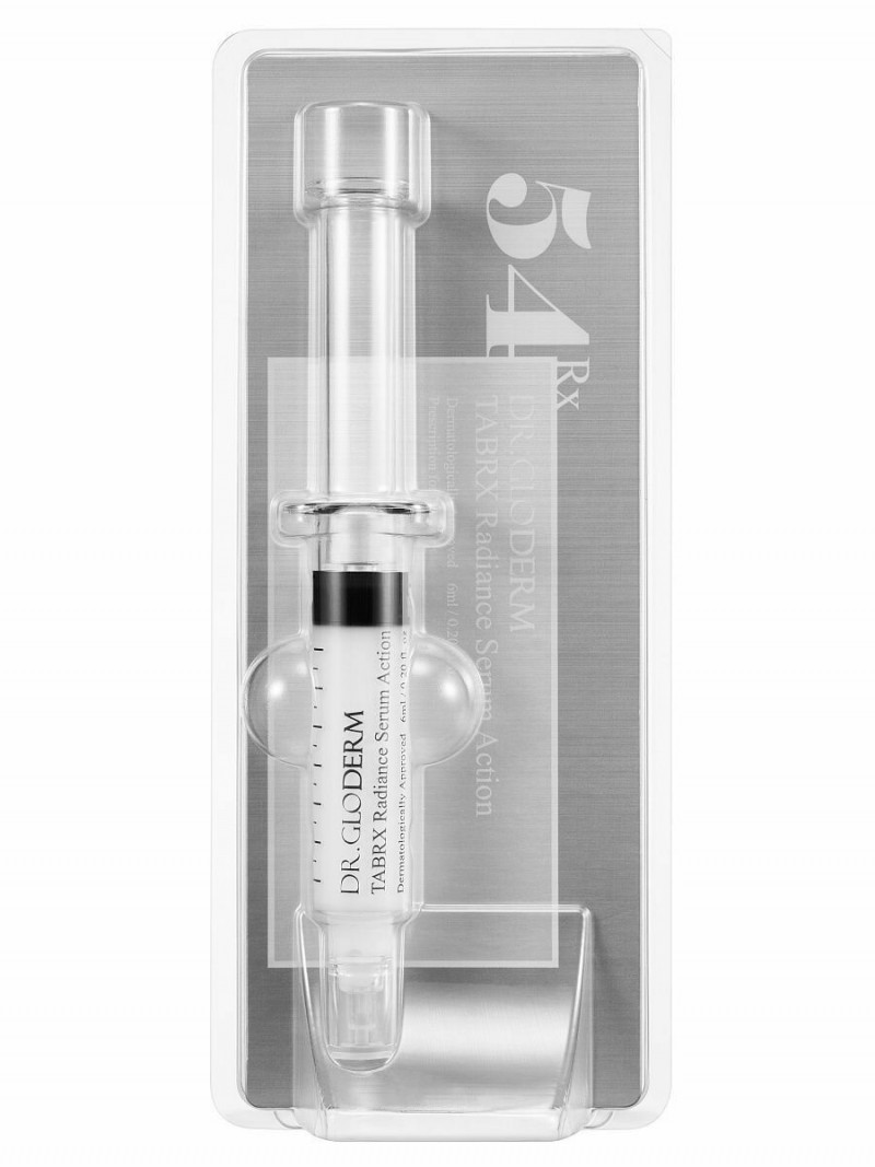 Осветляющая активная сывортка-серум TABRX Radiance Serum Action, DR. GLODERM с экстрактом жемчуга