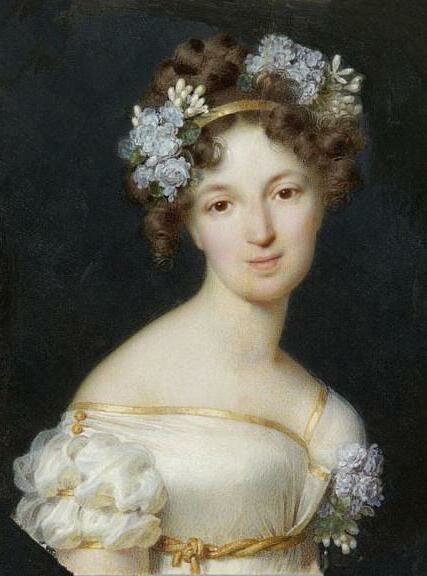 Фредерик Милле. Потрет Елизаветы Ксаверьвны Воронцовой, 1822 год