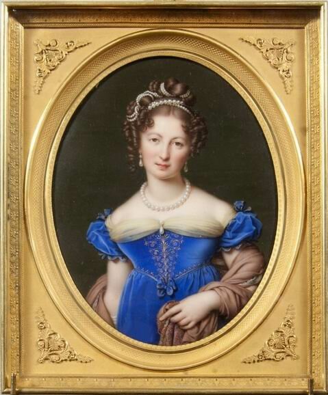 Мария-Виктория Жакето. Портрет Елизаветы Ксаверьевны Воронцовой, начало 1820-х