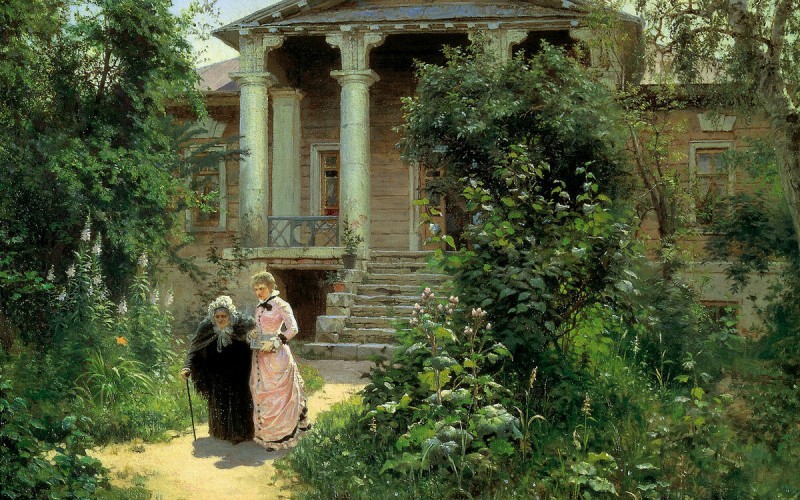 Василий Поленов. Бабушкин сад. 1878