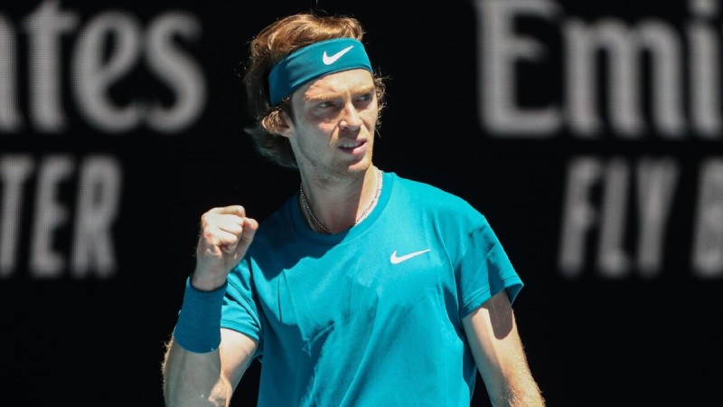 Андрей Рублев, Australian Open-2021 Фото: Getty Images