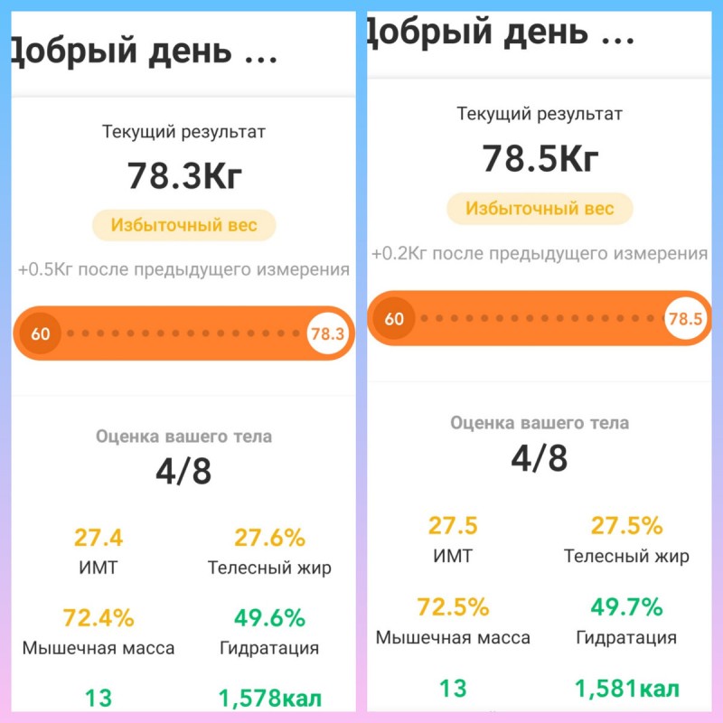 Было и стало.