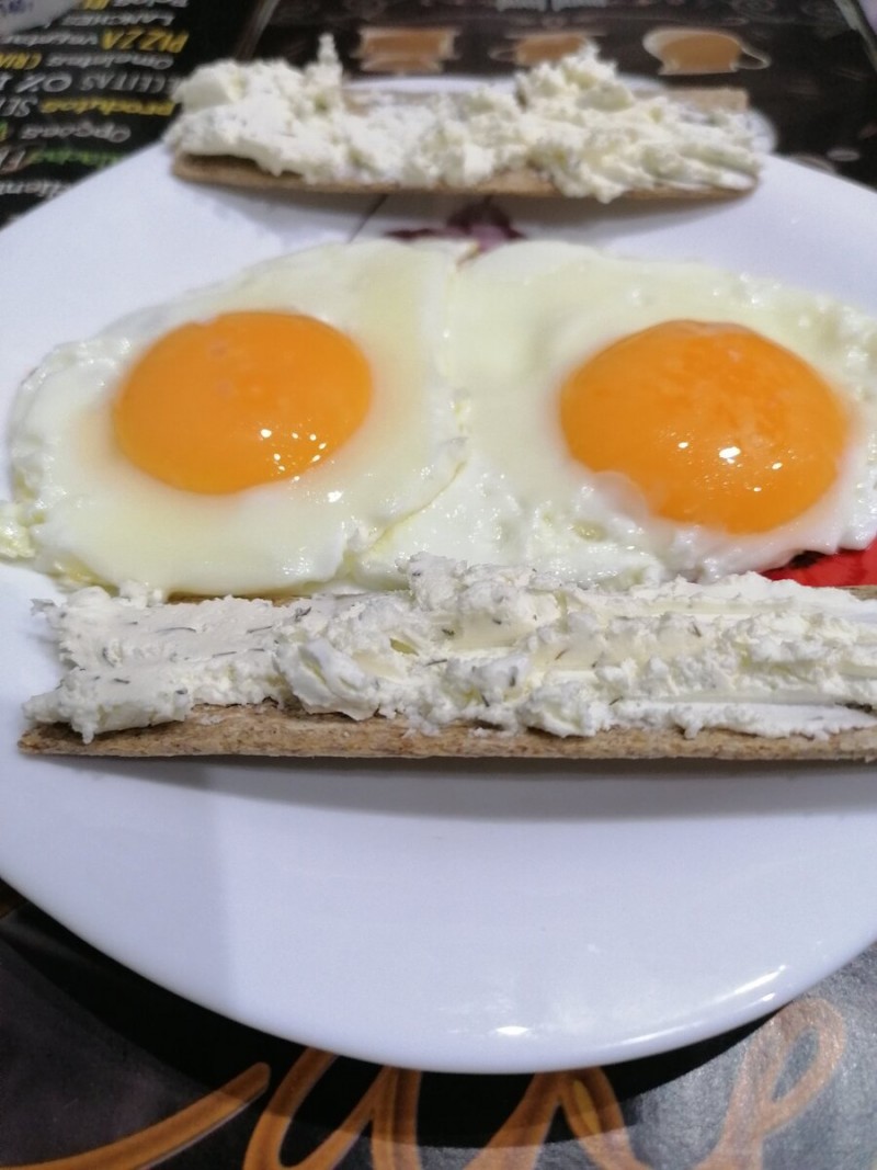 Мой обычный, но вкусный и полезный завтрак.