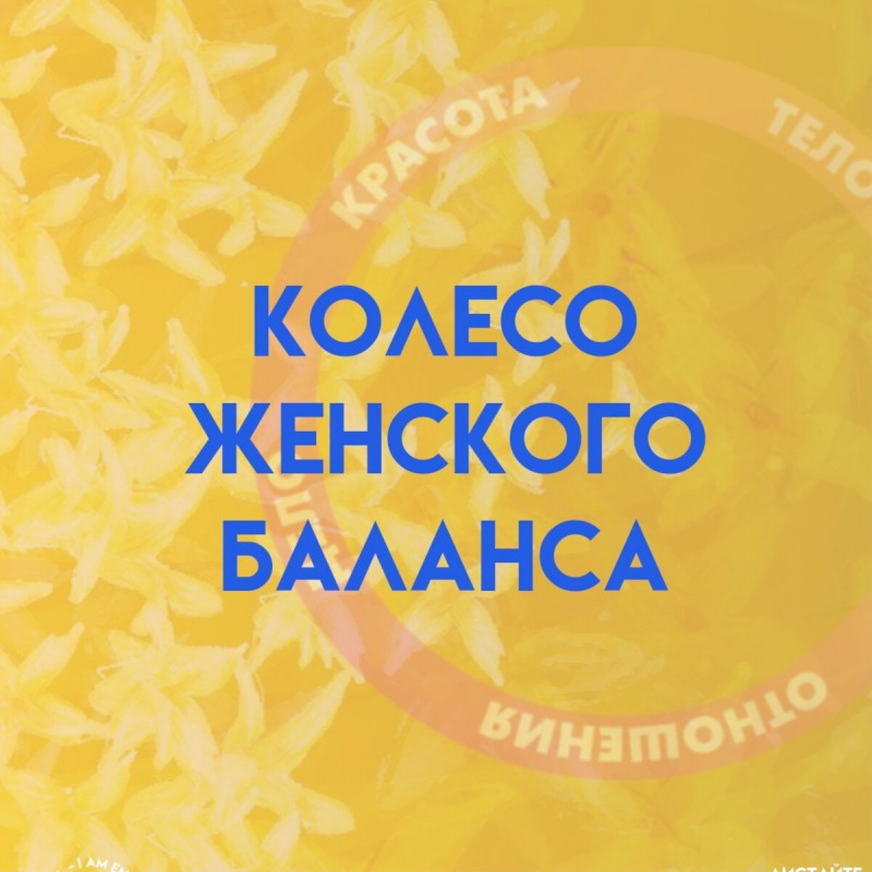 Женское колесо баланса