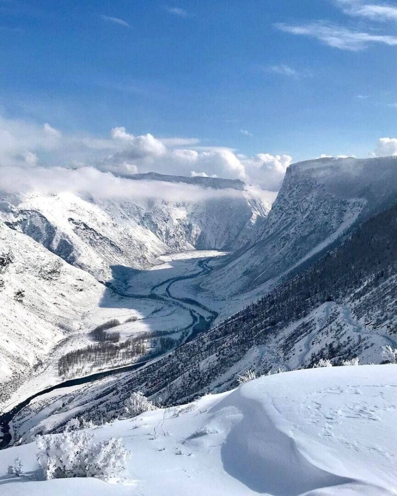 ТОП-6 природных красот Алтая,которые стоит посетить зимой