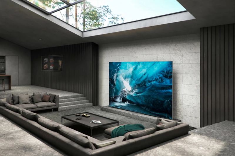Micro LED телевизор Samsung 2022 года — это безрамочная красота, поставляется в огромном варианте размером 110 дюймов