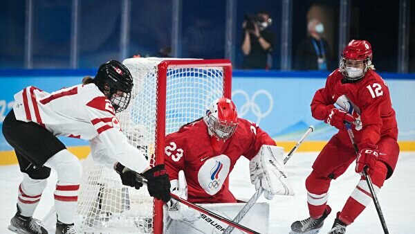 Олимпиада-2022. Хоккей. Женщины. Матч ОКР - Канада© РИА Новости / Владимир Астапкович