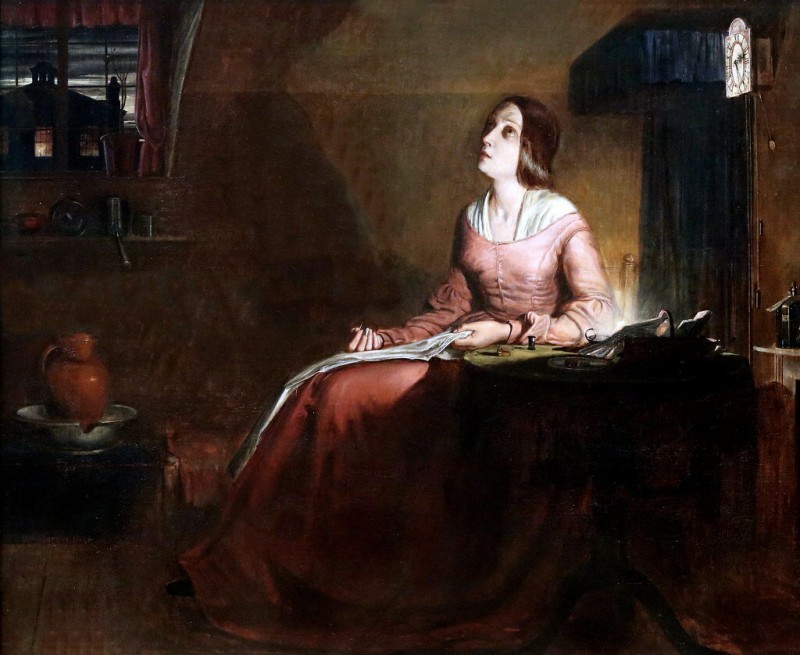 Ричард Редгрейв, «Гувернатка», 1844